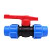 20/25/32/40/50mm Water Pipe Quick Valve Connector PE Pipe Faucet Quick Ball Valve For Garden Agricultural Irrigation Water Pipe