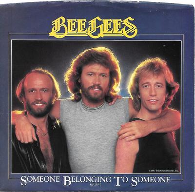 Δίσκος 7 ιντσών BEE GEES - Someone Belonging To Someone 8152357 RSO 1983 ΗΠΑ Ποπ Μεταχειρισμένος