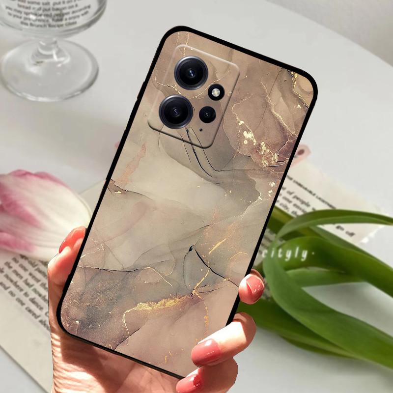 For Xiaomi Redmi Note 12 4G Case Cover Shockproof Silicone TPU Phone Back Cover for Xiaomi Redmi Note 12 Pro 5G 4G Fundas Note12