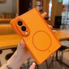 Simple Magnetic Skin Feel Shockproof Phone Case for Samsung Z Fold 8 Wide Full Lens Coverage for Magsafe Slim Fit Durable Cover