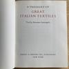 [USED] A TREASURY OF Great Italian Textiles