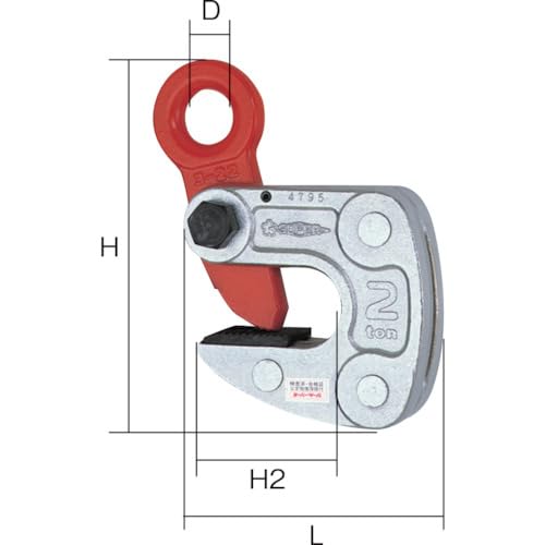 Supertool HLC0.5S Steel Clamp