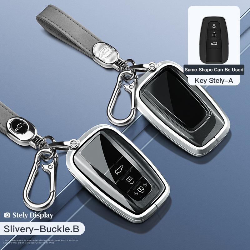 Toyota Key Case: Fits Highlander, Camry, Crown, Corolla, Prado, Reiz