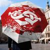 1PC SC Internacional1 Printed Umbrella Folding Umbrella, Automatic Umbrella 8-Frame for Travel, Camping Fan Gifts Christmas Gifts