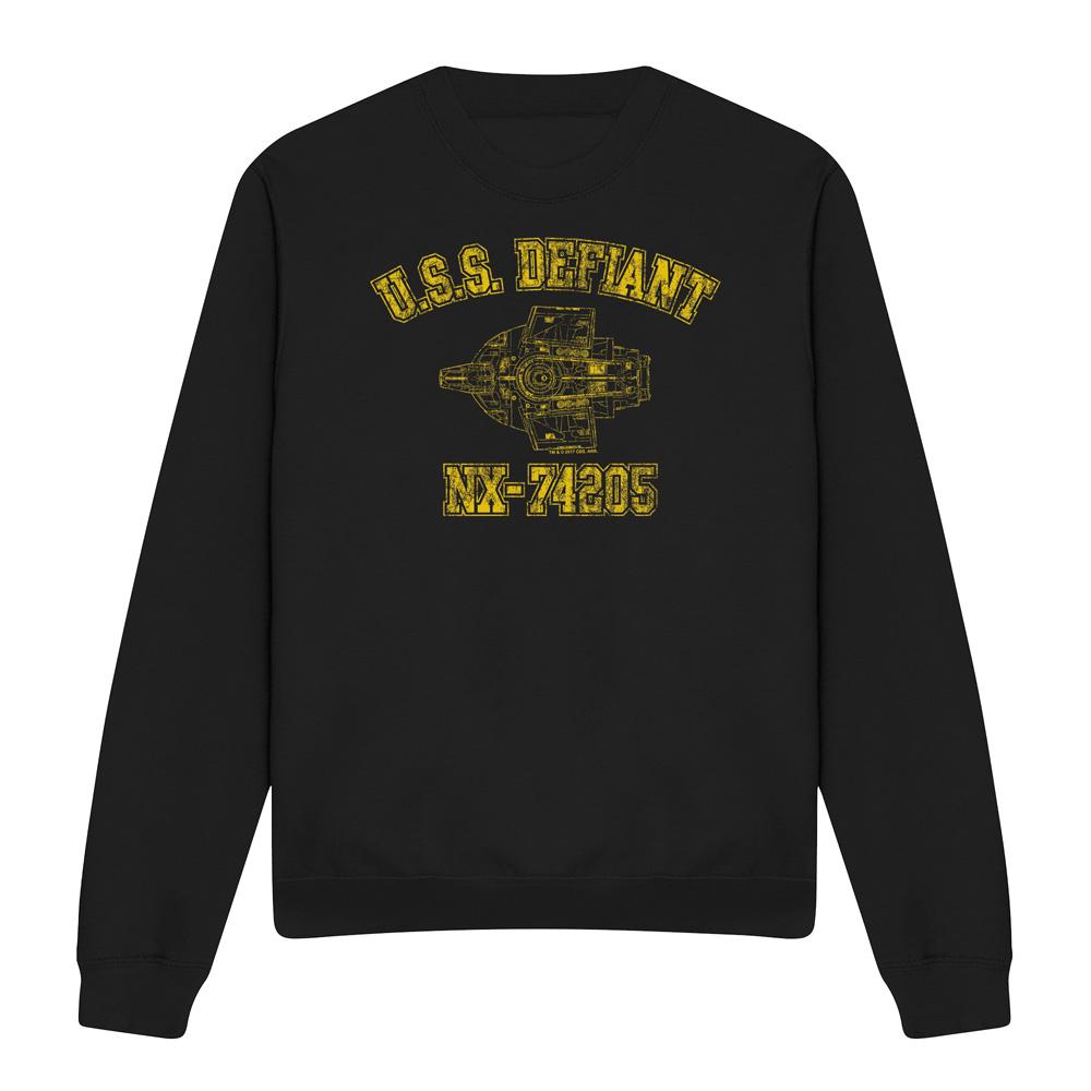 Star Trek Unisex Adult Defiant Athletic Sweatshirt