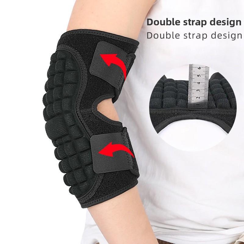 Sports Elbow Pads Male and Female Goalkeepers Thickened Honeycomb Elbow Pads Elbow Protector Cover Basketball Outdoor Sports