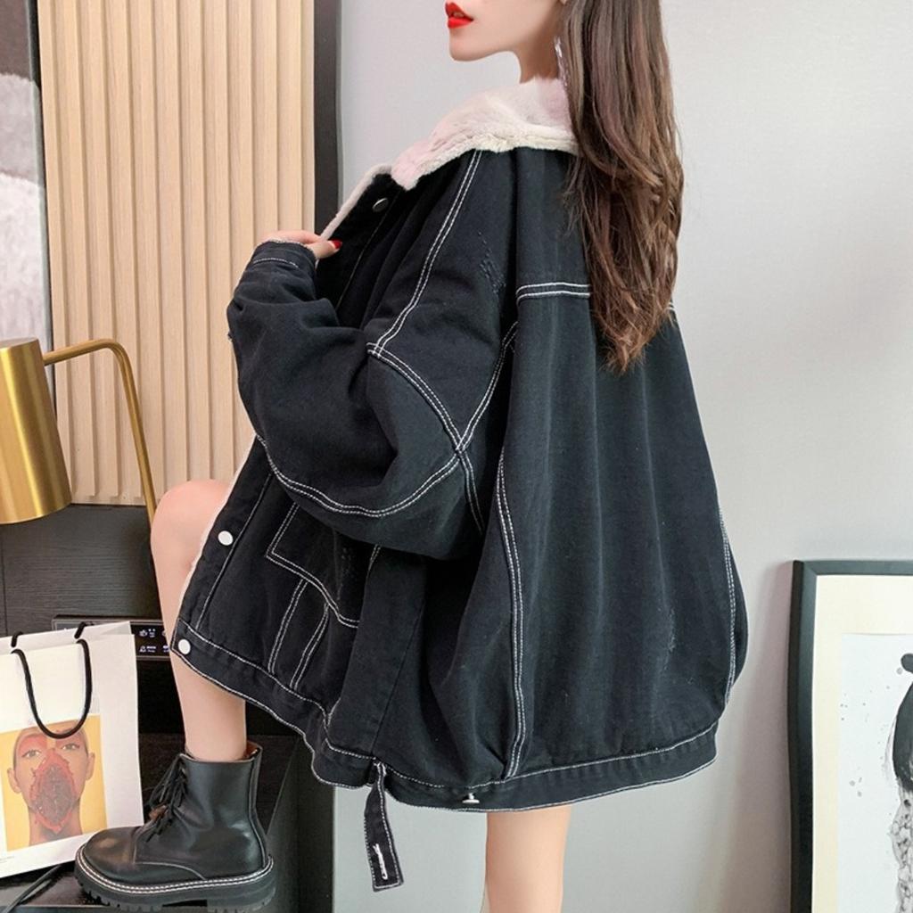 Cowboy Short Jacket for Women, Spring and Autumn Korean Version, New Long Sleeved Slim Fit Hooded Jacket Top