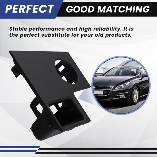 Black ABS Car Glove Box Switch Panel Cover 825276