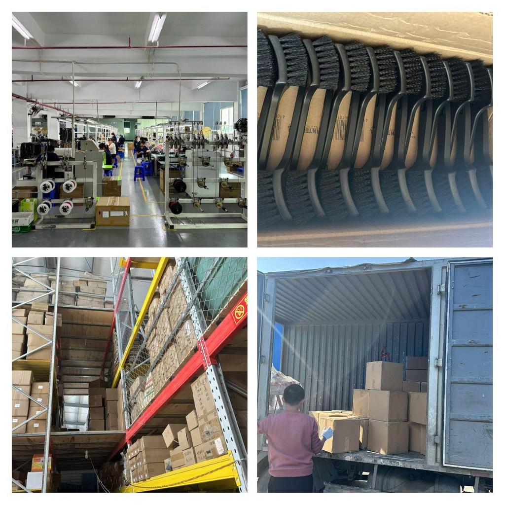 Hot-Selling Curved Bristle Brush for Car Tires, Wheels, Engine, and Floor Mats