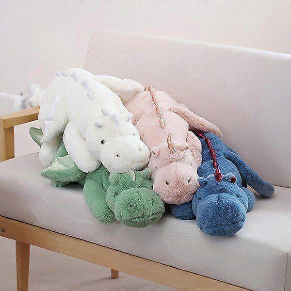 Modrá, 70 cm, plyšové zvířátko Roztomilí plyšoví draci, zátěžoví dinosauři