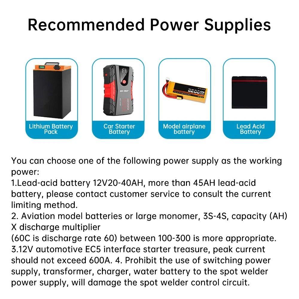 12V Spot Welding Machine Digital Display 18650 Battery Welder DIY Welding Kit Electronics Repair