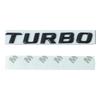 Turbo Emblem Car Sticker 3D Metal Turbo Badge Decals for Mercedes Benz C63 E300L Fender Side Car Styling Refitting Sticker QR7