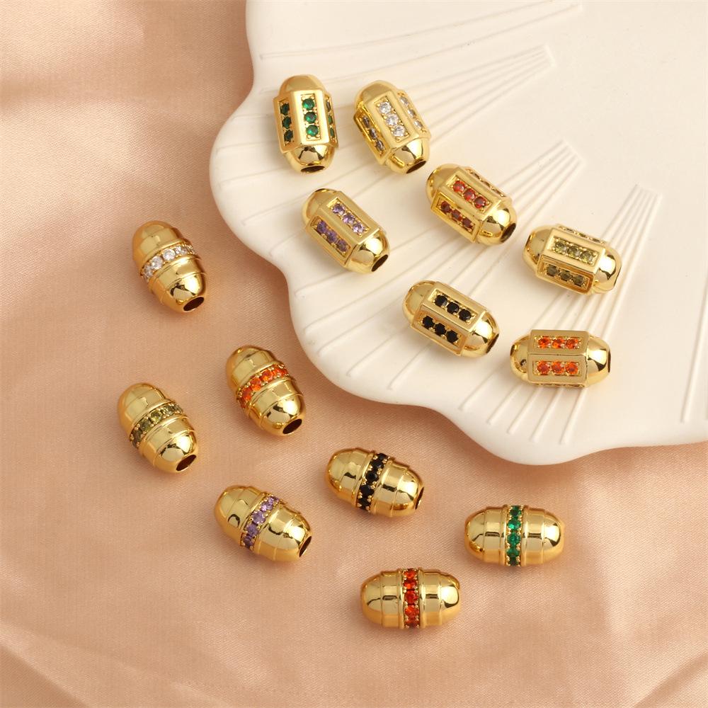 

Zircon Barrel Bead Pendant for DIY Necklace & Bracelet Jewelry