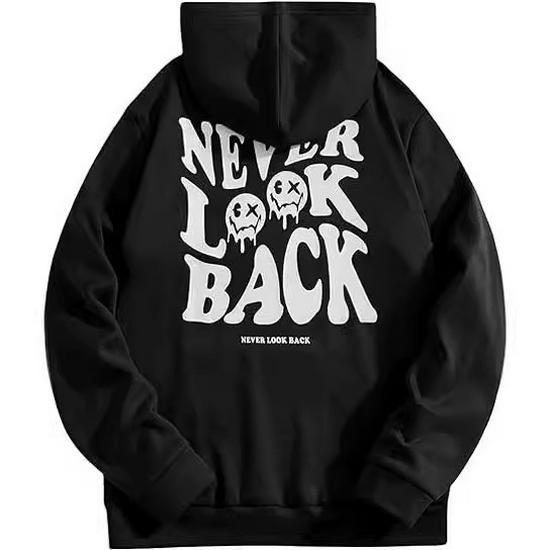 

2024 Unisex 3D Letter Print Hooded Sweatshirt Triple Extra Large