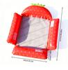 Foldable Fruits Floating Water Hammock Lounger Water Toys Inflatable Floating Bed Chair Summer Swimming Pool Water Hammock Bed