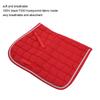 Saddle Pad Soft Breathable All Purpose Double Rope Saddle Pad with Hand Strap and Girth for Horses