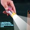 2025 New Fashionable Transparent Shell Arc Lighter Portable Type-C Charging with Flashlight Men's Luxury Cigarette Lighter Gift