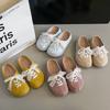 Versatile Bow Bag Head Half Slippers Women'S Outer Wear French Retro Birkenstocks Lace Platform Spring