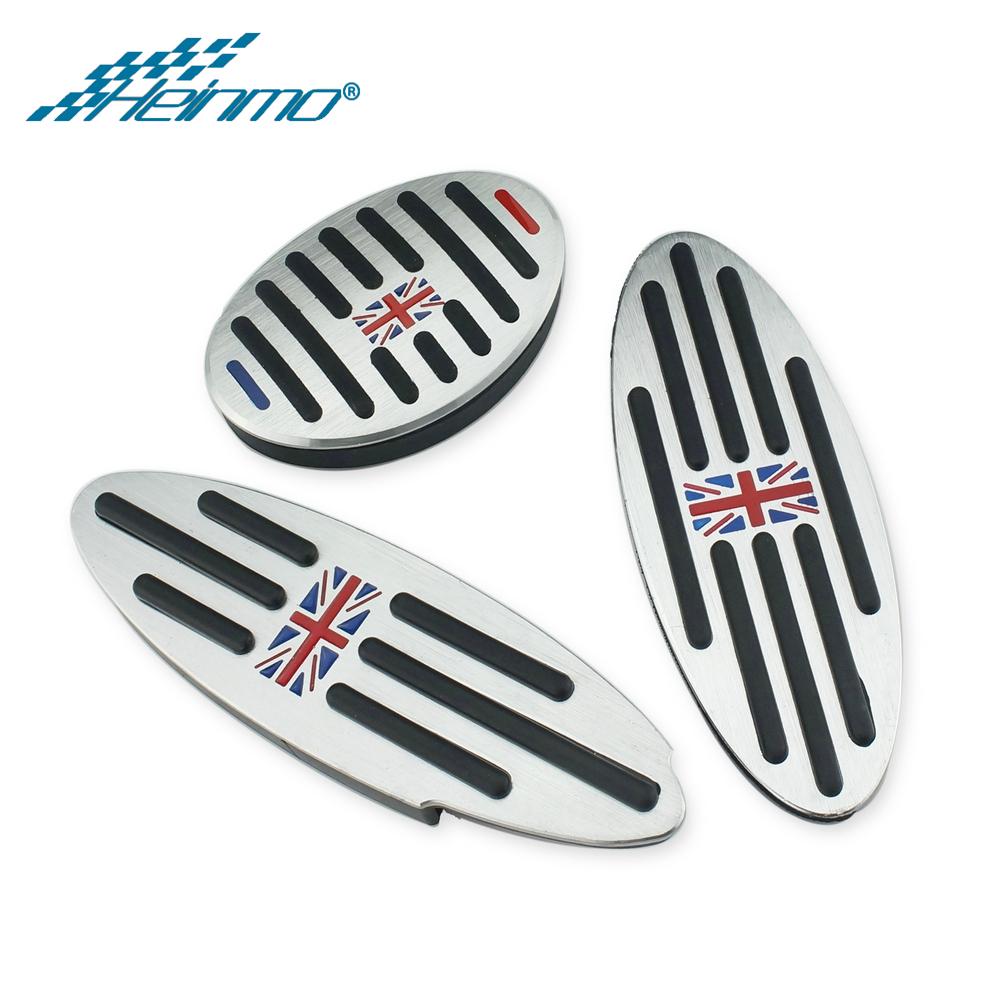 Auto Footrest Pedal Cover For MINI Cooper Countryman Accessories F60 R60 Clubman F54 R55 One R50 R53 R61 F55 F56 Automatic Gear