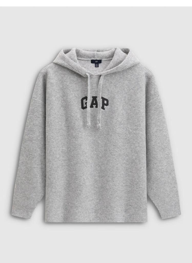 Gap Men's Embroidered Logo Relaxed Fit Pullover Hoodie