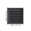 Air Vent Louver Cover Air Return Grill Built Guard Screen Ventilation Grille for Van Motorhome Household Ceiling Sidewall