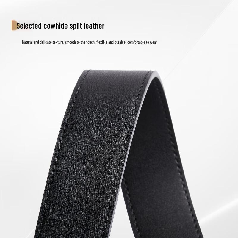 Мужской кожаный деловой ремень Samsonite 120cm