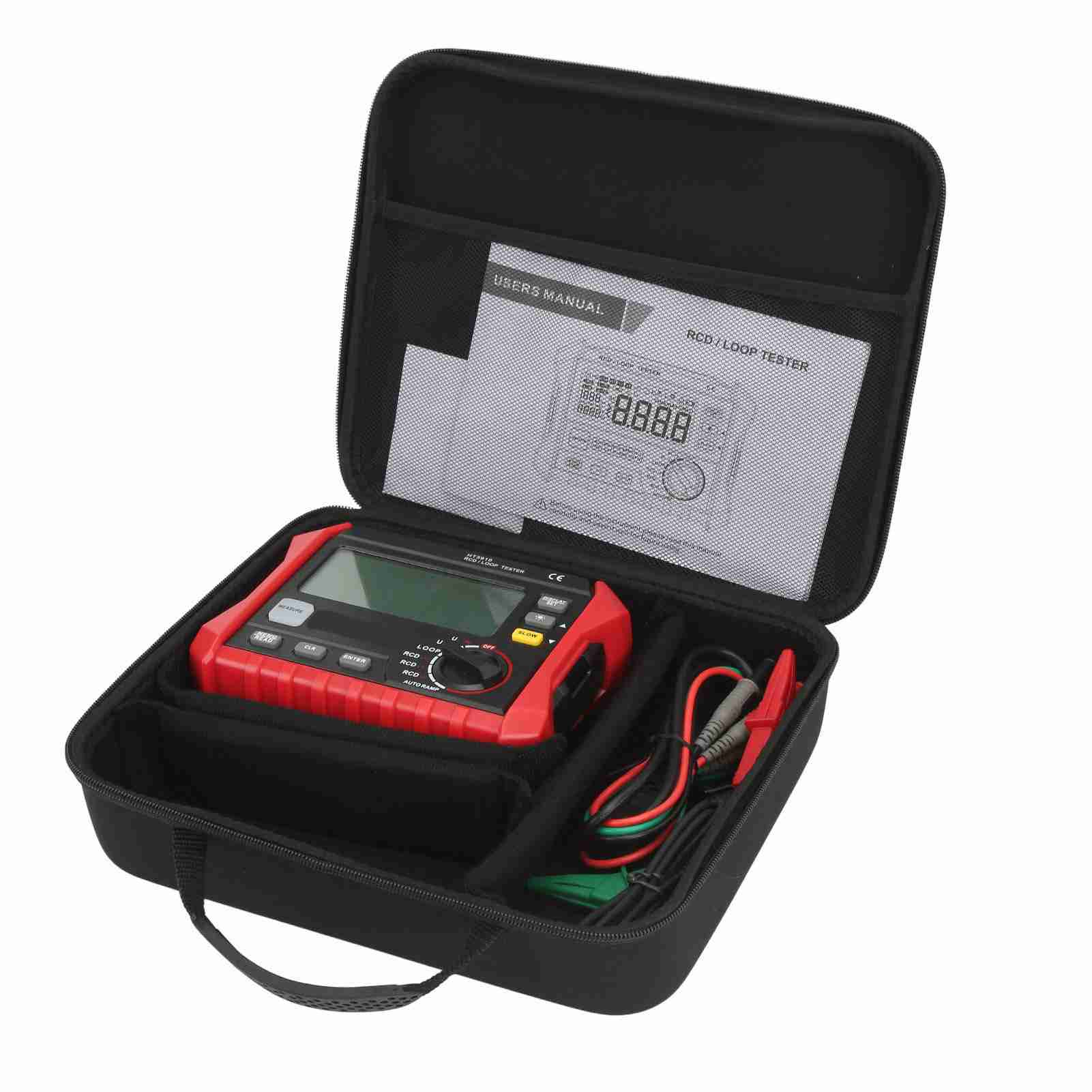 

Digital Insulation Resistance Tester RCD Loop Test Multifunctional Full Auto Range Electrical Instruments Meter