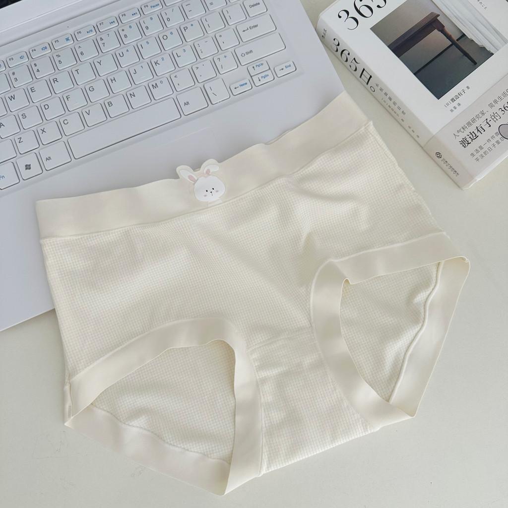 

N8350 Soft Cotton Lined Mid Rise Womens Underwear Breathable Comfortable All Season Panties Skin