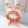 Rabbit Ear Infant Beanie Hats Solid Color Kids Pullover Cap Fashion Baby Knitted Hat  Outdoor