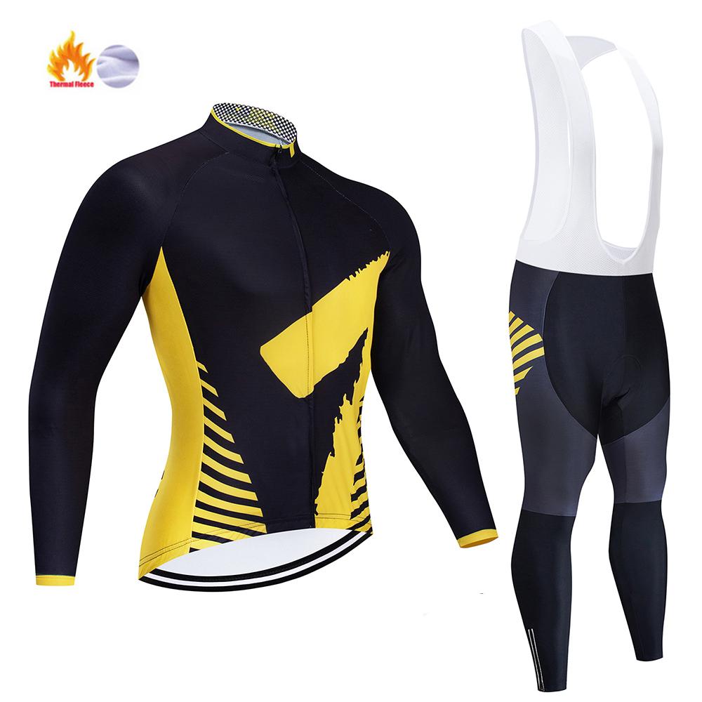 2026 Winter New Cycling Jerseys Set MTB Bike Clothes Maillot Ropa Ciclismo Invierno Bicycle Thermal Fleece Cycling Clothing
