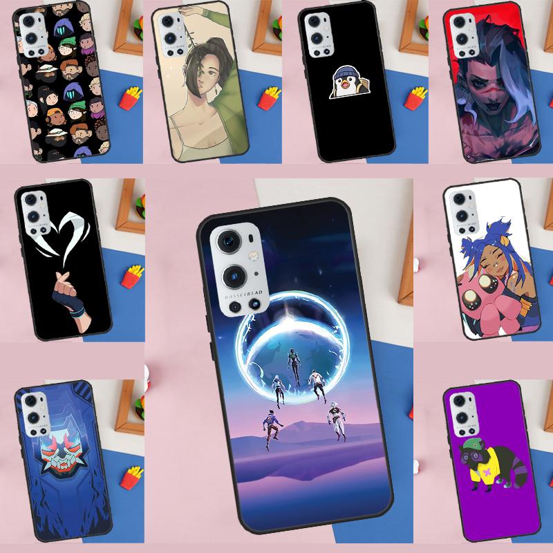 Cartoon Valorant Funda For OnePlus 13 13R 12 12R 11 10 Pro 8T 10T OnePlus Nord 4 CE 2 3 Lite N30 N20 N10 Case