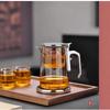 New tea infuser with tea-water separation, magnetic suction cup, heat-resistant glass filter, tea brewing device, kung fu set