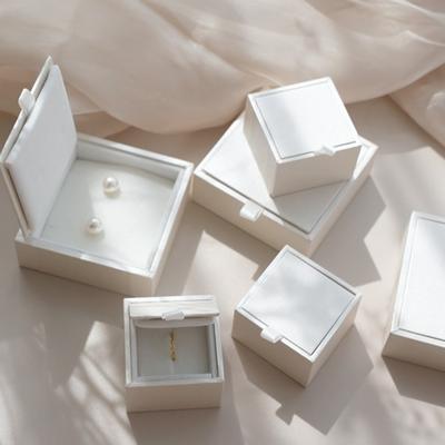 Display Organizer Jewelry Packaging Box Satin Earring Organizer Box Elegant Jewelry Box  Earring