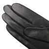 ORuKuBET Men's Simple Black Sheepskin Leather Gloves OB14321M9