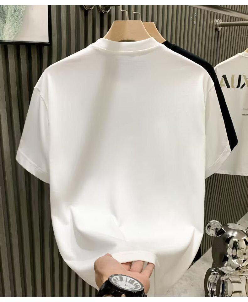 Camiseta Masculina 2024 Moderna Folgada Céu Estrelado