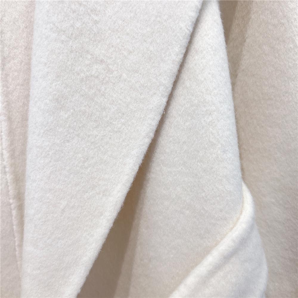 2024 Autumn/Winter Petite Age-Defying Double-Faced Cashmere Short Cape Coat for Women