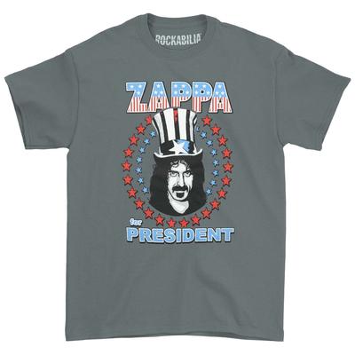 Camiseta para Hombre Frank Zappa Para Presidente - Star Spangled Camisetas para Hombre Mujer Top Heavy Metal