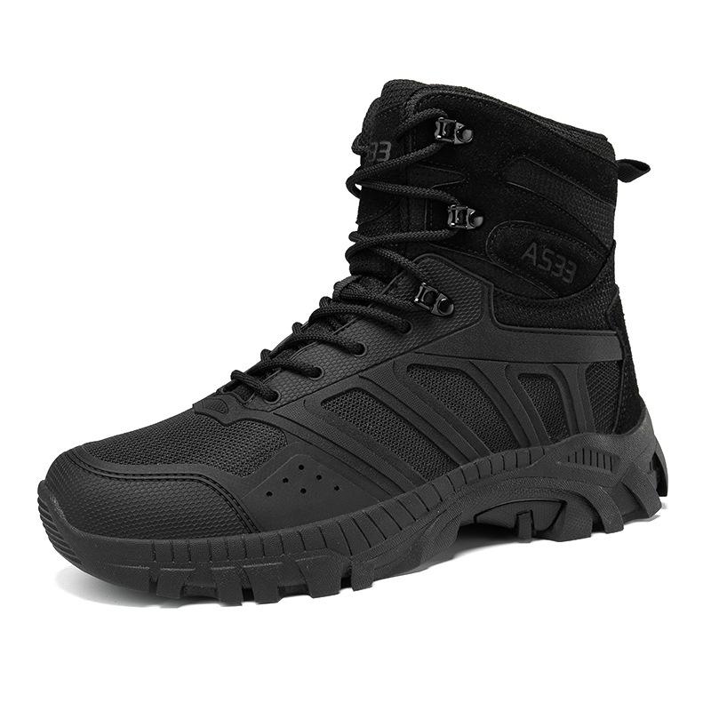 

Men s Tactical Hiking & Mountaineering Boots - Cross-border Desert Combat Boots 45