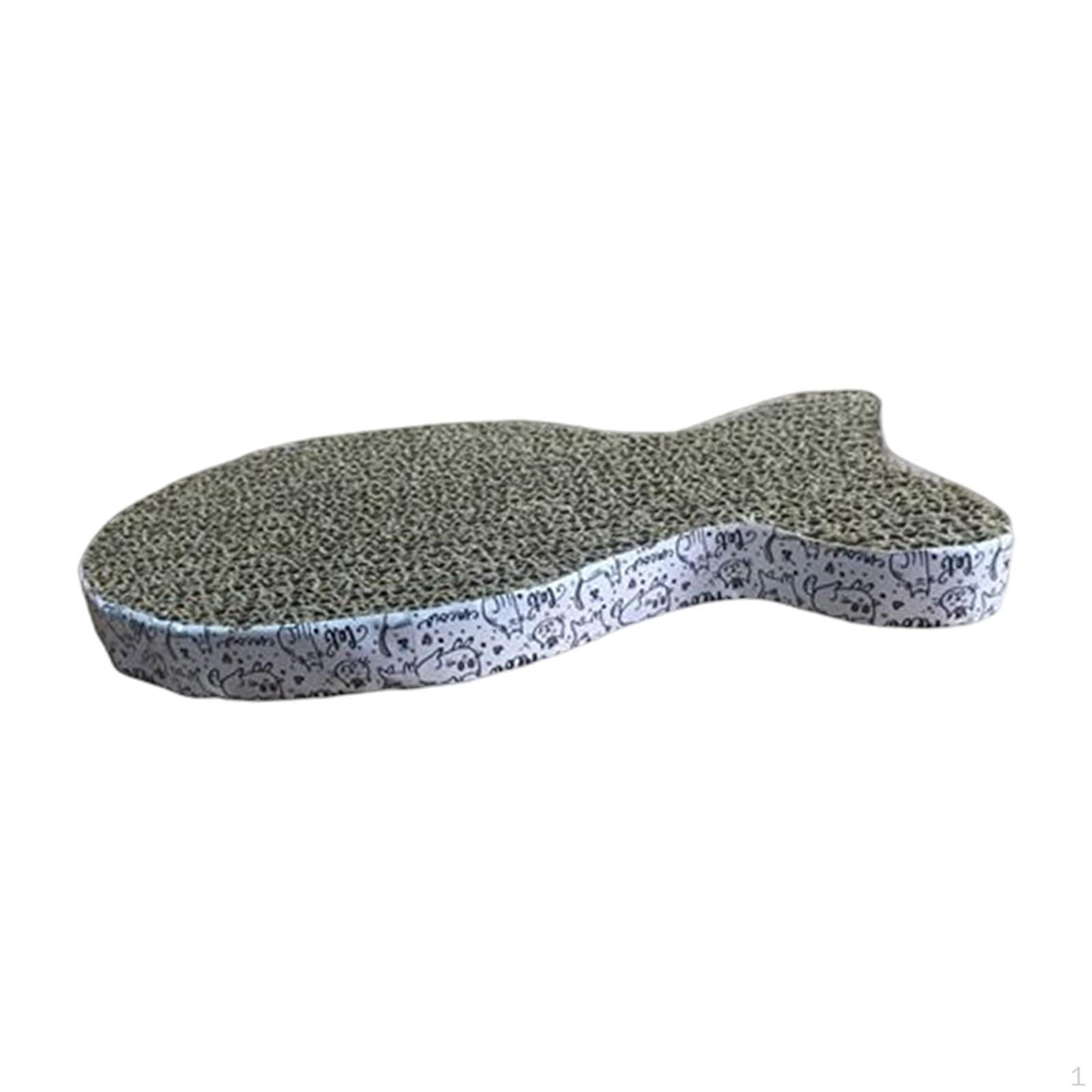 Cardboard Cat Scratcher - Protect Your Furniture from Claws fish