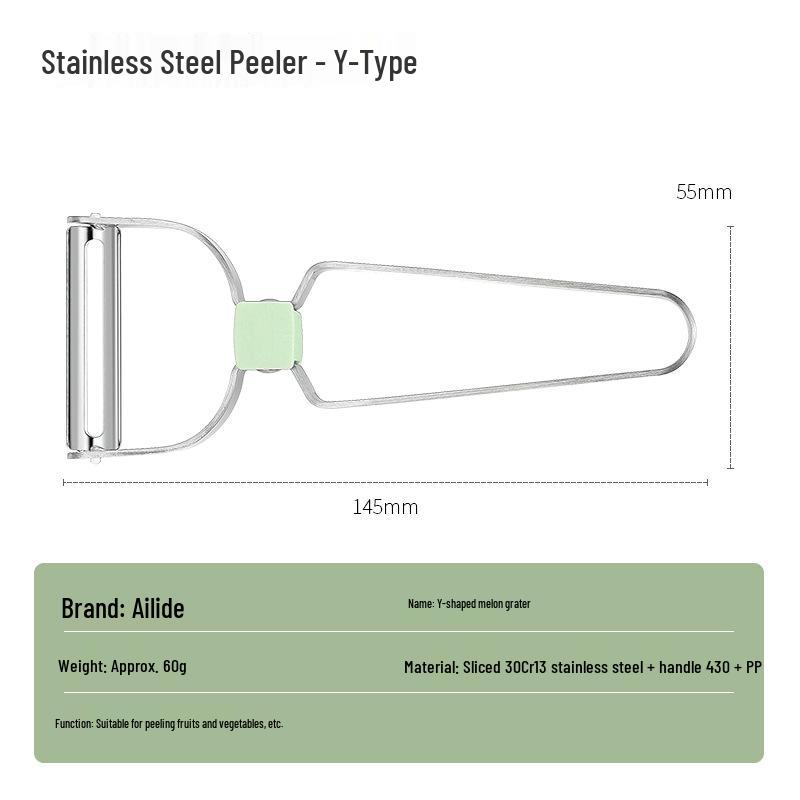 Ericsson Multi-functional Stainless Steel Peeler & Grater for Fruits and Vegetables
