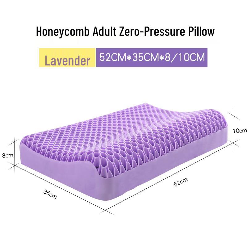 Black Technology Zero Pressure Washable TPE Neck Support Pillow Single Pillow Core