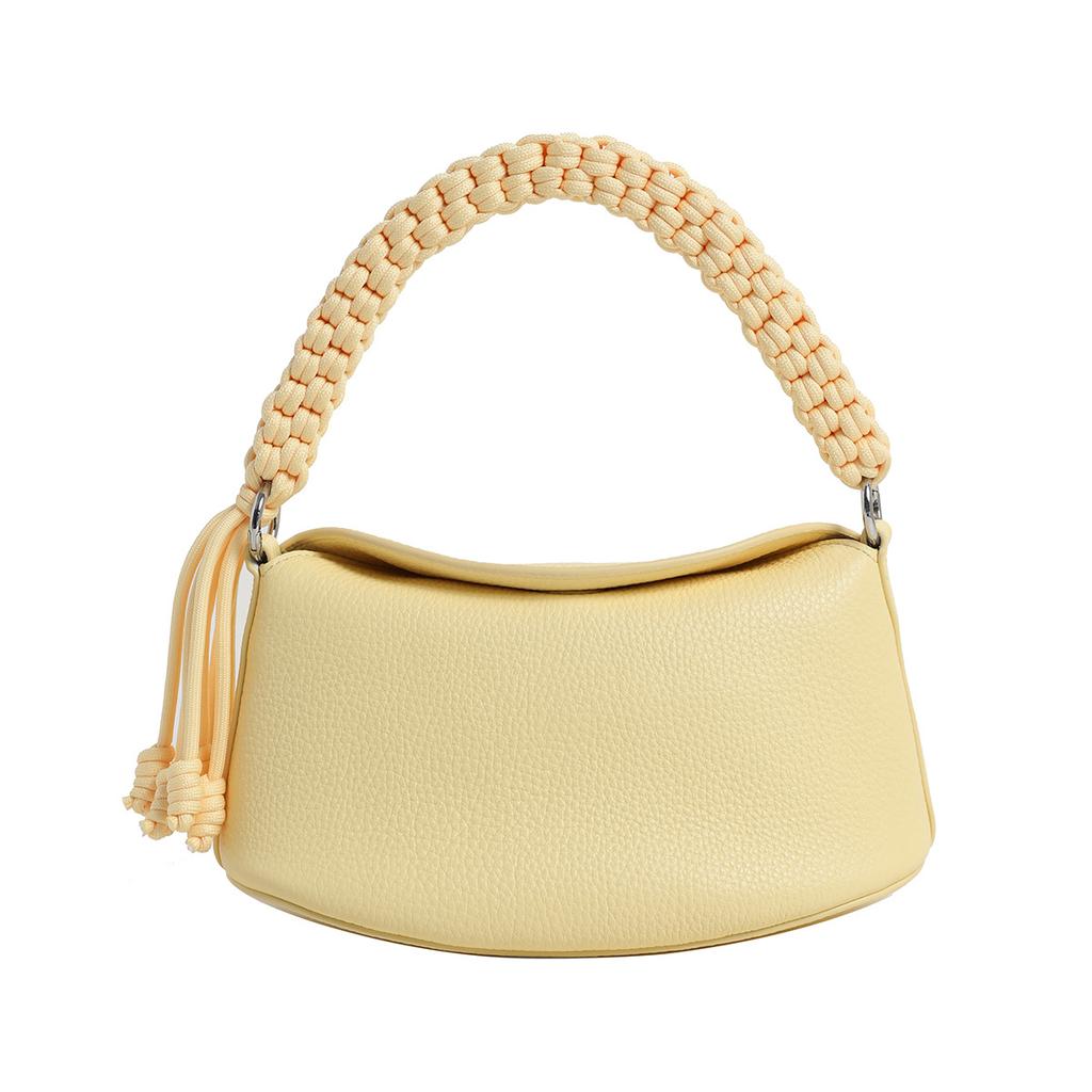 High-value Niche Portable Lunch Box Bag, Casual Commute Lock, Single Shoulder Women's Messenger Bag Bag.