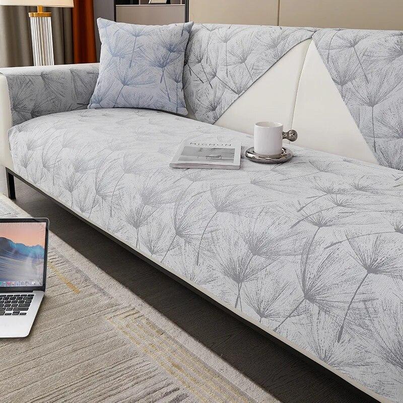 

Универсальная диванная подушка Four Seasons, жаккардовый диван с одуванчиком, защитный чехол, полотенце, противоскользящая подушка для гостиной, домашний декор 70x70cm 1pcs