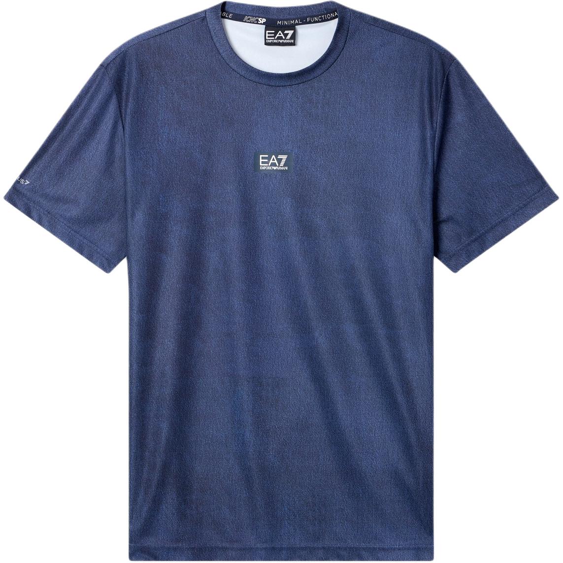 Emporio Armani EA7 Regular Fit Crew Neck T-Shirt Men Tops 7M001662-AF21797-FB358 S