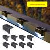 Solar Rainproof Step & Stair Lights for Outdoor Walls & Fences