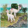 Unicorn Alpaca Animal Model With Pvc Material For Childrens Educational Decor And Play