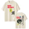 Bad Bunny Rapper Album Shirt Should Take More Photos DTMF 2026 Summer Luxury Hip Hop Fashion Streetwear for Men Women Y2K