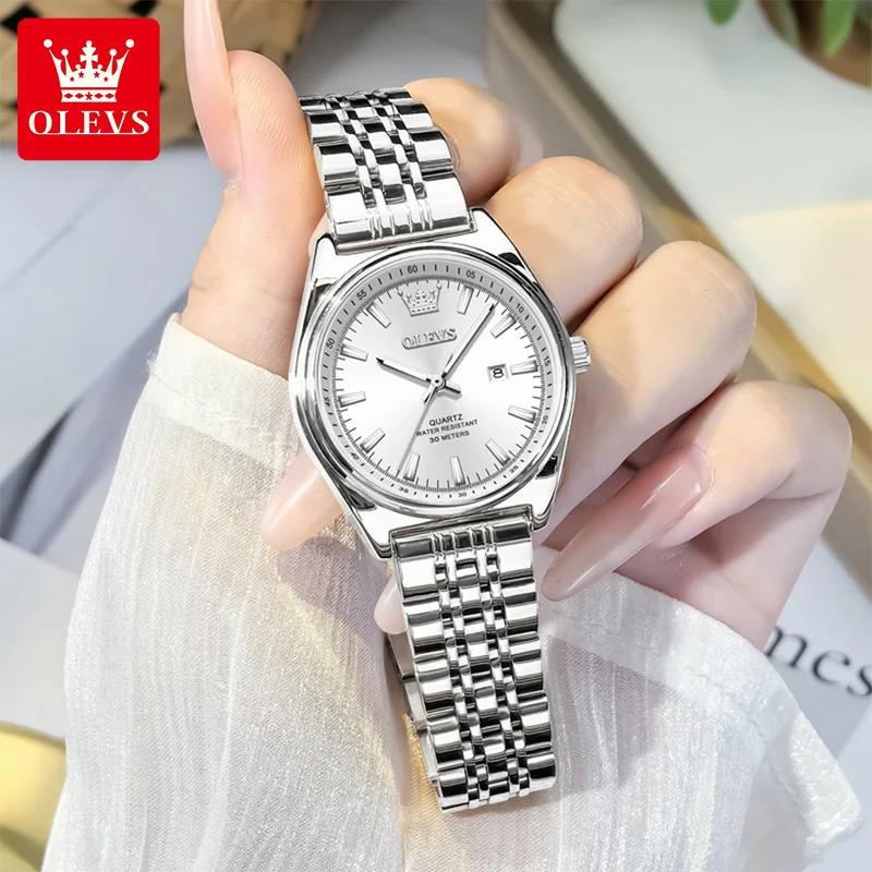 New Fashion Purple Dial Ladies Quartz Wristwatches Luxury Watch Women Waterproof Casual Dress Female Clock Montre Femme