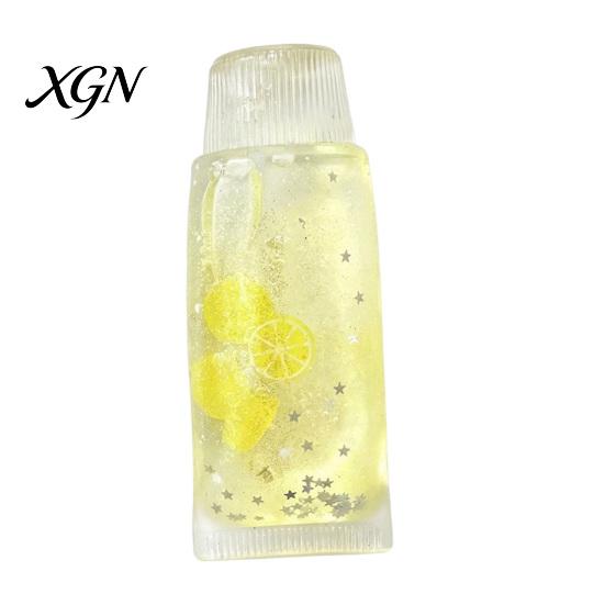 Simulated Toothpaste Tube Toy Stress Relief Toy, Strawberry Blueberry Lemon Clover Reliever Squeeze Anxiety Relieving Clear Fidget