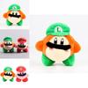 Soft And Cuddly Kirby Waddle Dee Plush Toy Featuring Mario Luigi Hat For Children